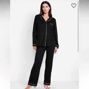 Old Navy Women's Black Pajama Set